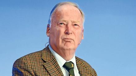 Alexander Gauland, Spitzenkandidat für die Bundestagswahl der AfD. 