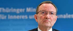 Der Thüringer Innenminister Holger Poppenhäger (SPD) ist am Mittwoch zurückgetreten.