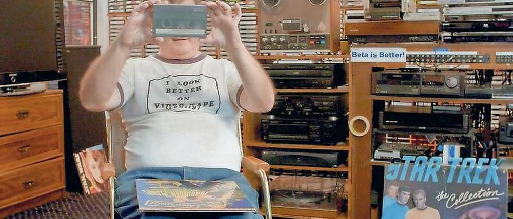 Die VHS-Kassette machte den Zuschauer zum Programmdirektor. Nachteil: Streifen im Bild und schlechte Auflösung.
