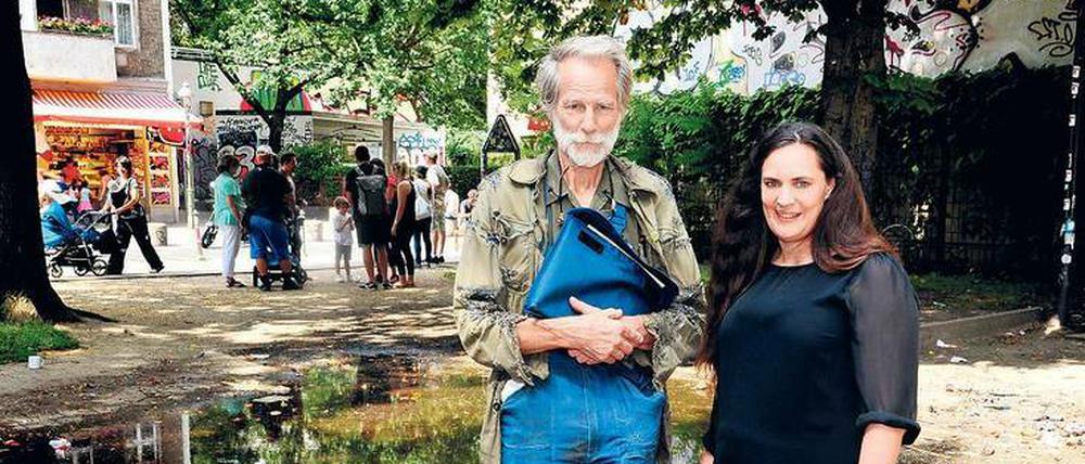 Ein Unort soll verschwinden. Esther Borkam und Ulf Mann haben für den Platz viele Ideen gesammelt. Am Aktionstag soll es mit der Umgestaltung losgehen. 