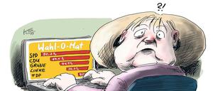 Beeinflusst der Wahl-o-Mat die Wahlentscheidung dieser Wählerin?