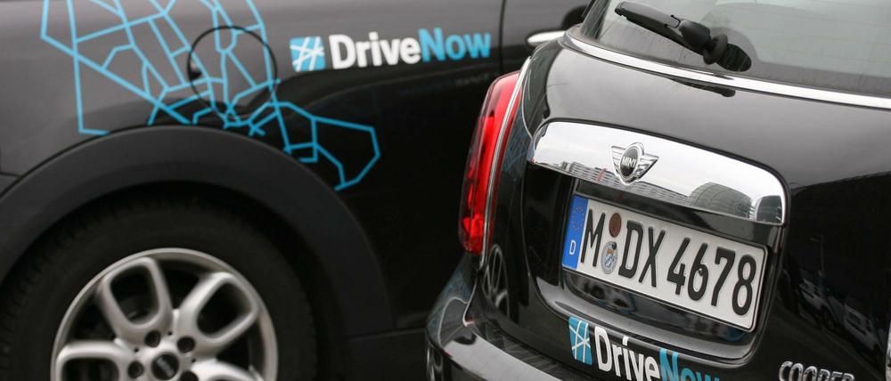 Marktführer in Berlin. Drive-Now hat in der Hauptstadt 1300 Fahrzeuge auf der Straße, davon 140 Elektroautos.