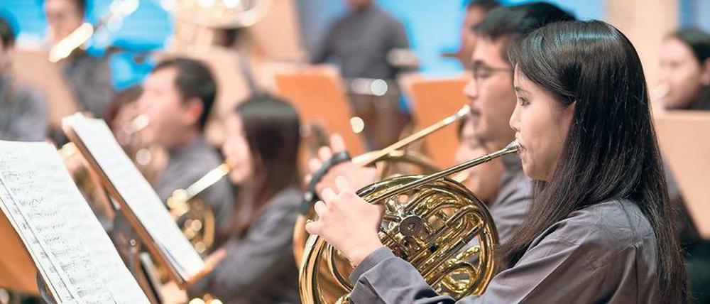 Kulturelle Spannungen. Das Asian Youth Orchestra 