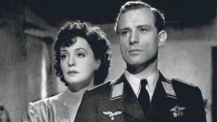 Zarah Leander als Sängerin und Viktor Staal als Jagdflieger in „Die Große Liebe“ (1942), dem erfolgreichsten Film im „Dritten Reich“.