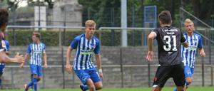 Hertha spielte im Amateurstadion gegen Union.