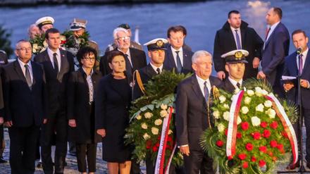 Polen hat zum 78. Jahrestag des Beginns des Zweiten Weltkrieges an die Zerstörung und Bestialität beim deutschen Angriff erinnert.