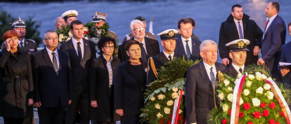 Polen hat zum 78. Jahrestag des Beginns des Zweiten Weltkrieges an die Zerstörung und Bestialität beim deutschen Angriff erinnert.