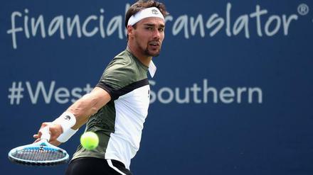 Bösewicht auf der Tennistour. Fabio Fognini ist mal wieder ausfällig geworden.