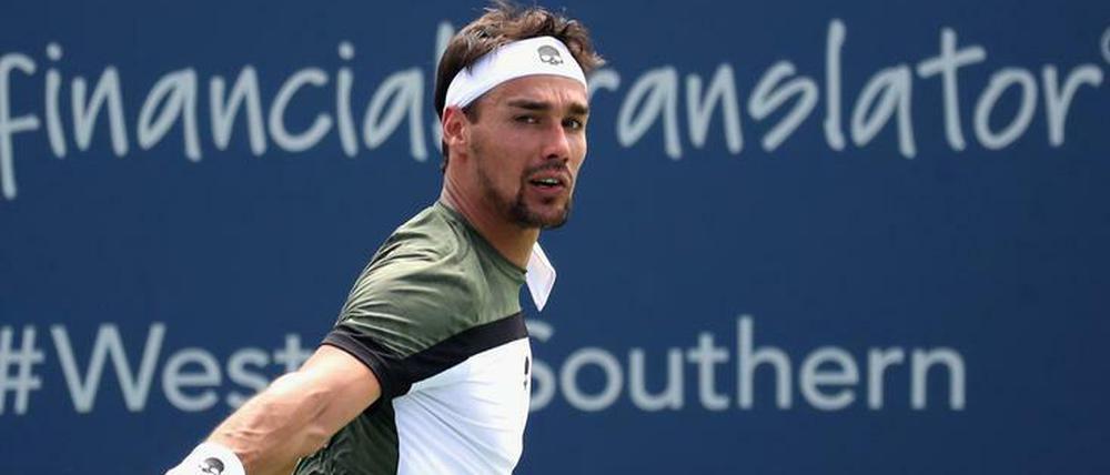 Bösewicht auf der Tennistour. Fabio Fognini ist mal wieder ausfällig geworden.