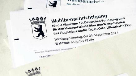Zettelwirtschaft. Bundestagswahl und Tegel-Volksentscheid – diesmal ist es etwas komplizierter. 