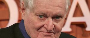 John Ashbery, 2011 in New York. Der Poet erhielt damals den National Book Award für sein Lebenswerk.