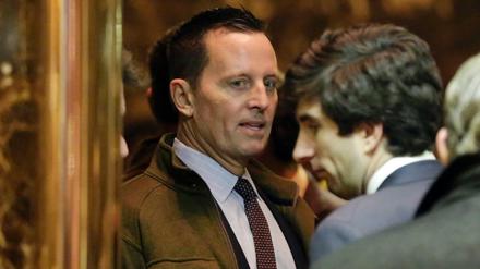 Richard Grenell Ende 2016 am Trump Tower in New York.