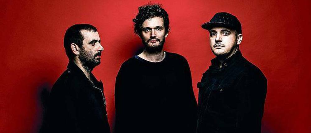 Sebastian Szary, Sascha Ring und Gernot Bronsert sind Moderat.
