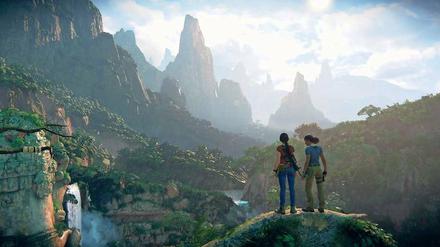 Die Schatzsuche in „Uncharted: The Lost Legacy“ führt durch wilde Landschaften.
