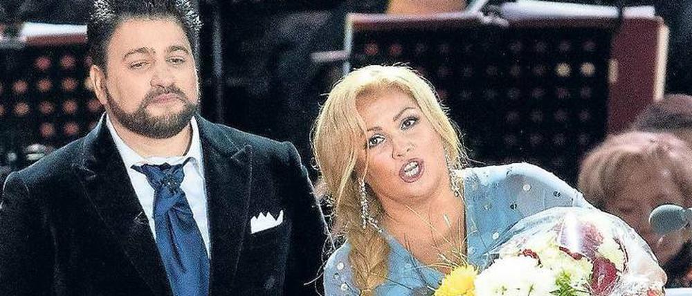 Yusif Eyvazov und Anna Netrebko.