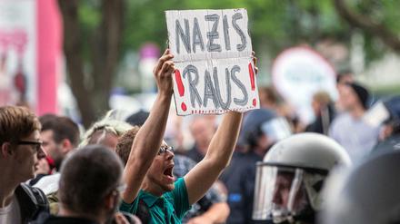Klares Statement gegen Rechts. Nach dem Spiel in Prag hörte man solche Töne auch von den Nationalkickern. 