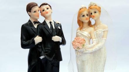 Heiraten. Vom Oktober an ist das auch gleichgeschlechtlichen Paaren erlaubt.
