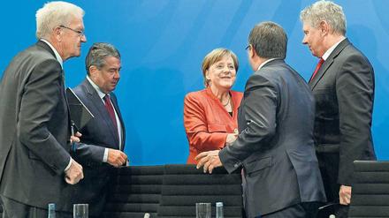 Am Tag danach: Bundeskanzlerin Angela Merkel verspricht stark belasteten Städten mehr Geld für saubere Luft.