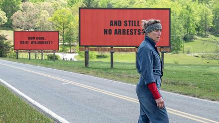 Frances MacDormand als furiose Mutter Mildred Hayes.
