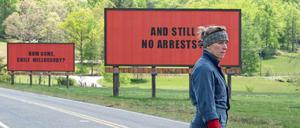 Frances MacDormand als furiose Mutter Mildred Hayes.
