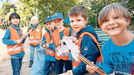 Menschenskinder. Auch viele Schülerinnen und Schüler engagieren sich beim Berliner Ehrenamtstag „Gemeinsame Sache“.