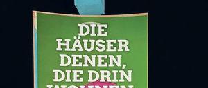 Der umstrittene Slogan der Grünen.