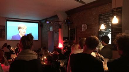 Public Viewing im Café Rizz