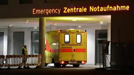 Anlaufstelle für dringende Fälle: die Notaufnahme der Charité in Berlin.
