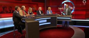 Kommt jetzt die ewige Kanzlerin? fragte Plasberg seine Gäste am Tag nach dem TV-Duell zwischen Angela Merkel und Martin Schulz.