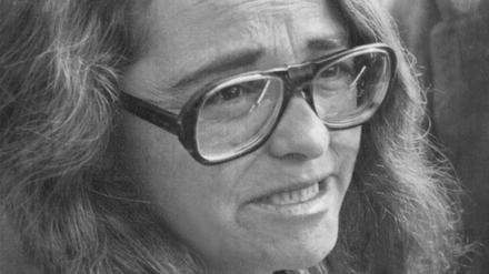 Ikone des Feminismus. Die amerikanische Schriftstellerin, Bildhauerin und Frauenrechtlerin Kate Millett 1979.