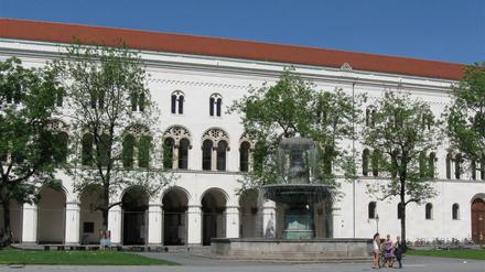 Das Hauptgebäude der LMU München.