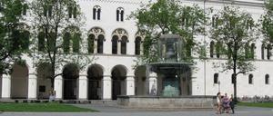 Das Hauptgebäude der LMU München.