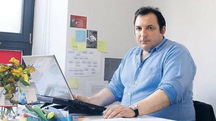Mazen Darwish (43) ist Präsident des syrischen Zentrums für Medien und Meinungsfreiheit. 