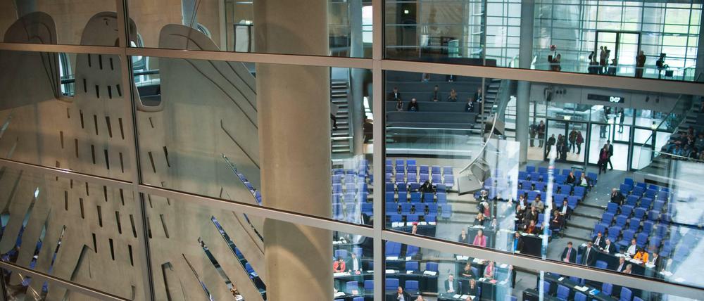 Einblicke in den Bundestag bekam unser Autor Ahmad Wali Temori bei einem sechsmonatigen Praktikum.
