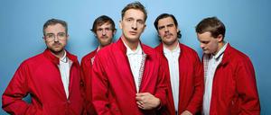 Die Leipziger Band Kraftklub ist für den Preis nominiert und tritt bei der Gala auf.