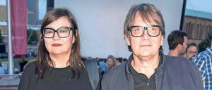 Sven Regener mit Ehefrau Charlotte Goltermann.