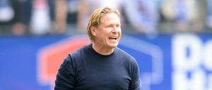 Den Startrekord einstellen? HSV-Trainer Markus Gisdol scheint motiviert.