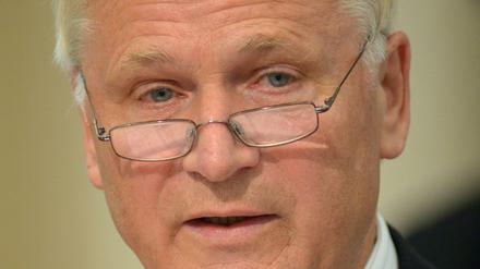 Der stellvertretende Präsident des brandenburgischen Landtags, Dieter Dombrowski (CDU).