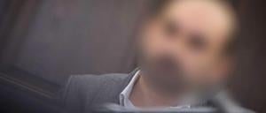 Der 32-jährige Angeklagte beim Prozess in Hamburg.