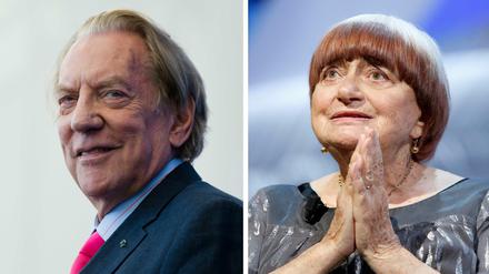 Der kanadische Schauspieler Donald Sutherland und die in Belgien geborene Regisseurin Agnès Varda werden im November für ihr Lebenswerk mit einem Ehren-Oscar ausgezeichnet. 