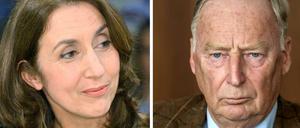 Aydan Özoguz, Intergrationsbeauftragte der Bundesregierung (SPD) und der Spitzenkandidat der Partei Alternative für Deutschland (AfD) für die Bundestagswahl, Alexander Gauland.