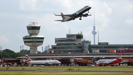 Über die Zukunft des Flughafens Tegel wird in gut zwei Wochen abgestimmt.