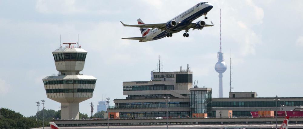 Über die Zukunft des Flughafens Tegel wird in gut zwei Wochen abgestimmt.