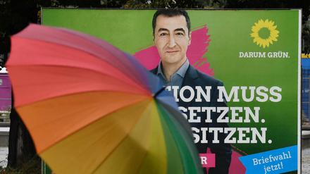 Cem Özdemir, Grünen-Chef: "Die Grünen können die Wahl nur gemeinsam gewinnen."
