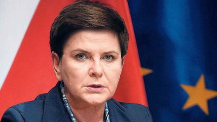 Die polnische Premierministerin Beata Szydlo ist für Reparationen.