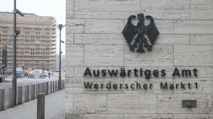 Auswärtiges Amt in Berlin.  