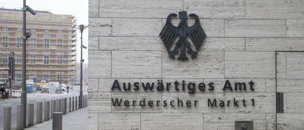 Auswärtiges Amt in Berlin.  