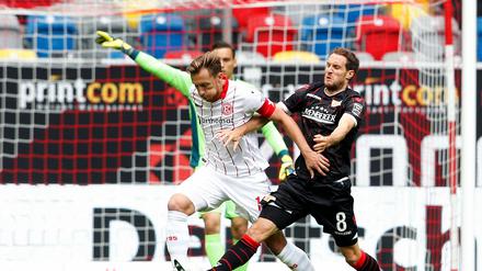 Stephan Fürstner feierte am Montag seinen 30. Geburtstag, am Sonntag gab es für ihn und den 1. FC Union gegen Fortuna Düsseldorf weniger Grund zur Freude.