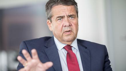 Außenminister Sigmar Gabriel (SPD).