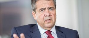Außenminister Sigmar Gabriel (SPD).